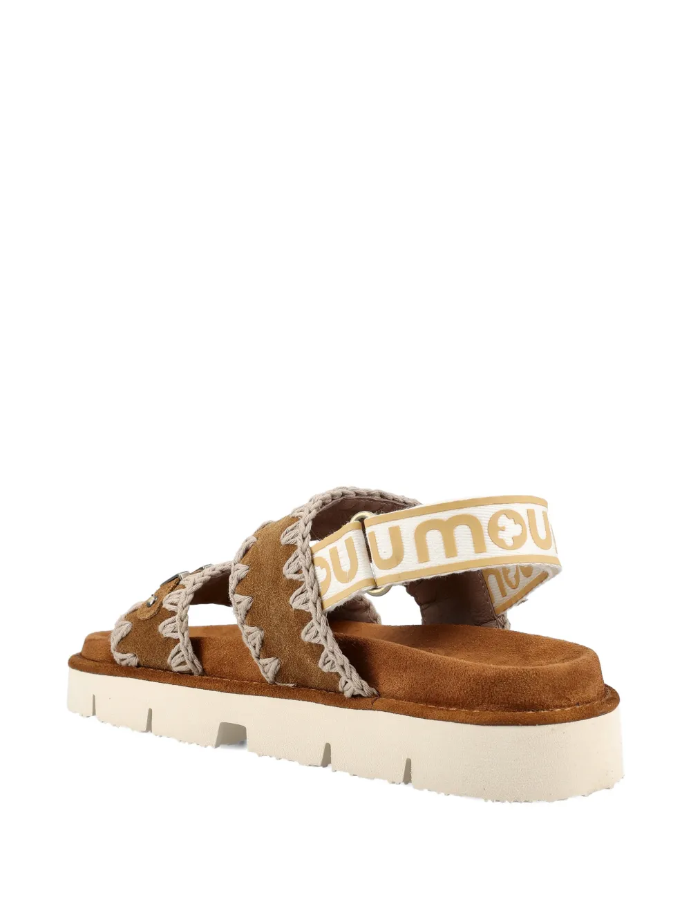 Mou logo-appliqué sandals Bruin