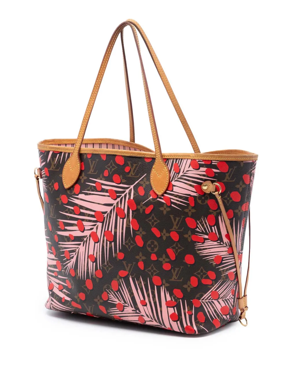 2016 Monogram Jungle Dots Neverfull Mm Tote Bag
