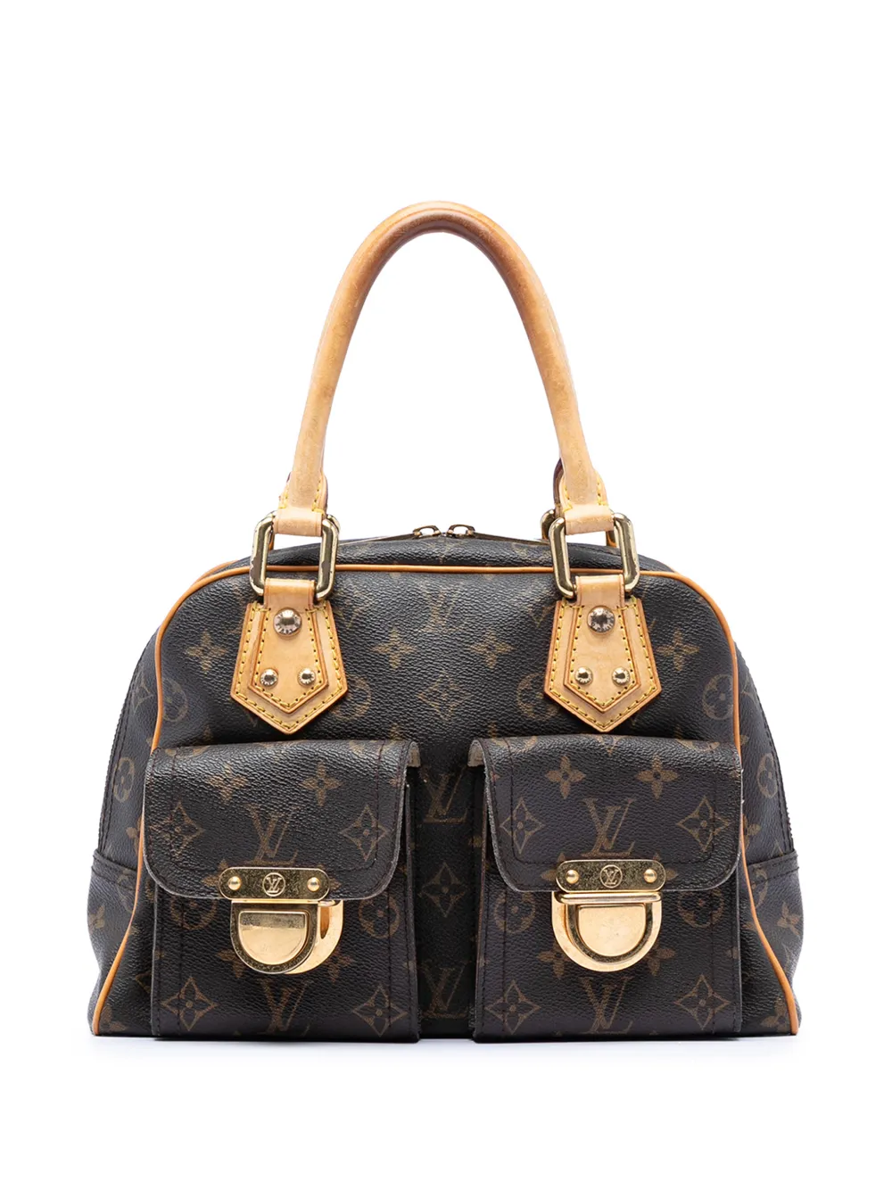 Louis Vuitton Pre-Owned 2005 Monogram Manhattan PM handbag - Marrone