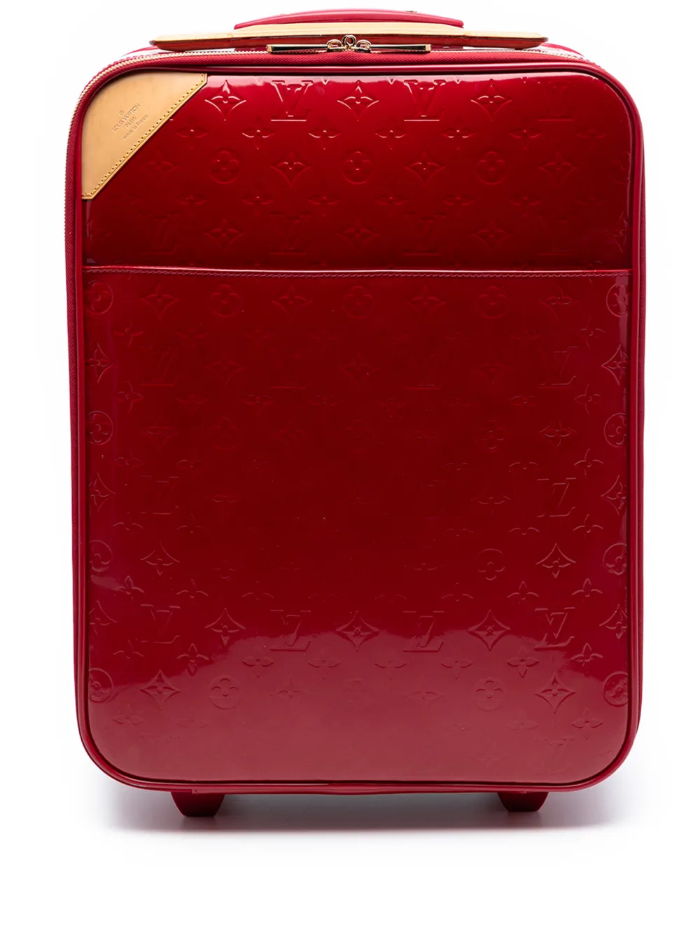 Louis Vuitton Pre-Owned 2008 Monogram Vernis Pegase 45 travel bag - Rosso
