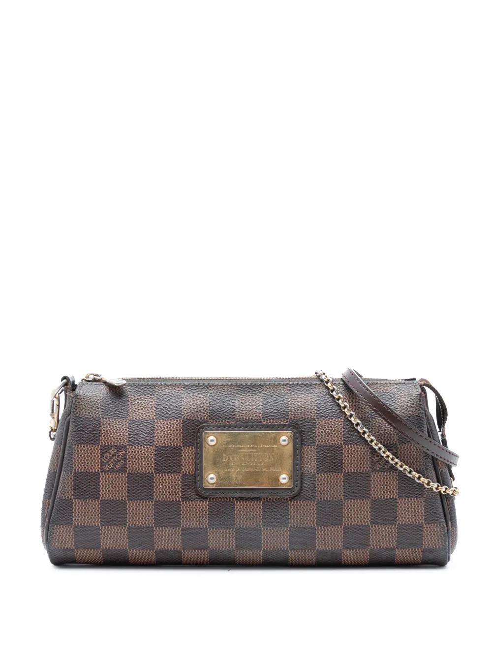 Louis Vuitton Pre-Owned 2010 Damier Ebene Eva satchel - Marrone