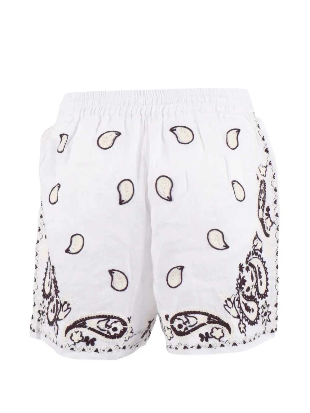 P.A.R.O.S.H. Shorts met borduurwerk Wit