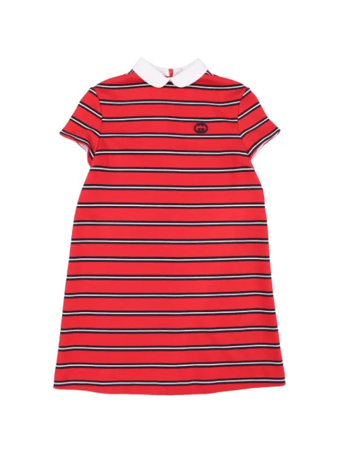 Gucci Kids striped-pattern dress