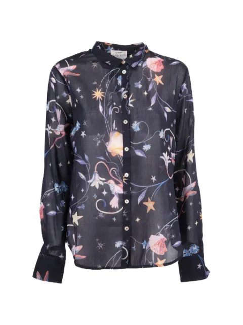Forte Forte Deliverance floral-print voile shirt