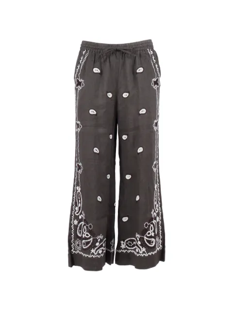 P.A.R.O.S.H. pantalones con diseño bordado