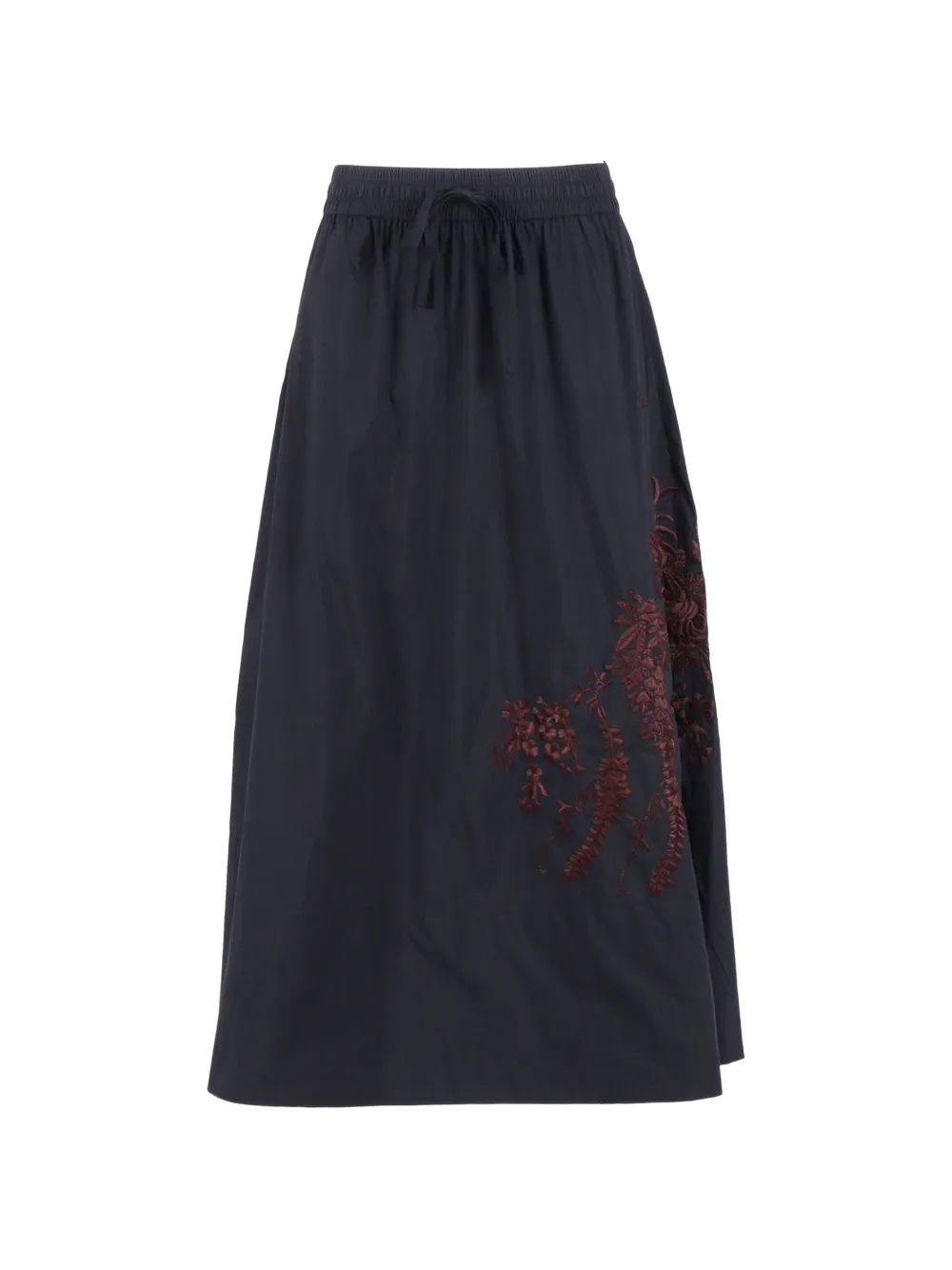 P.A.R.O.S.H. embroidery skirt - Blu