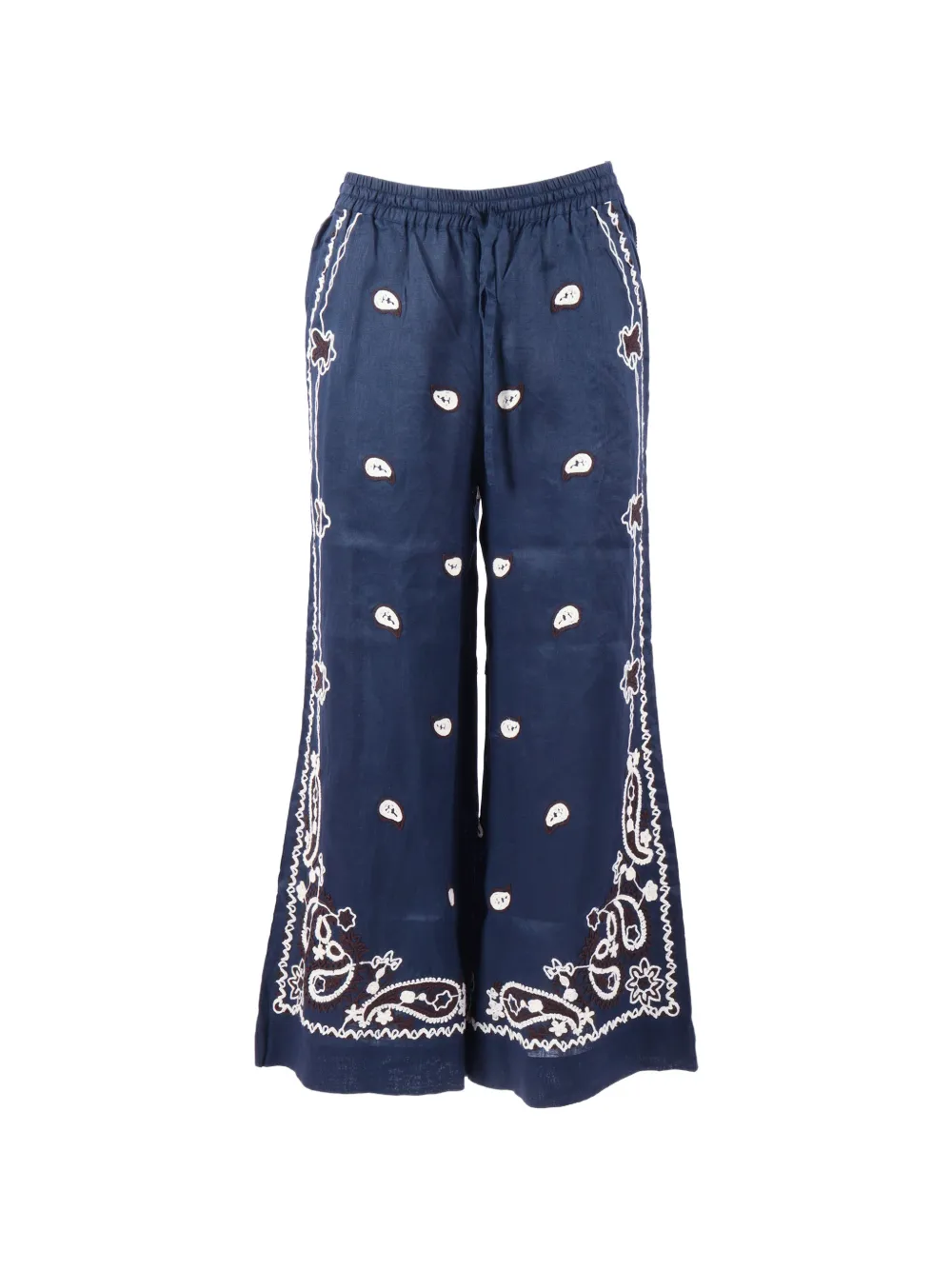 P.A.R.O.S.H. embroidered trousers - Blau
