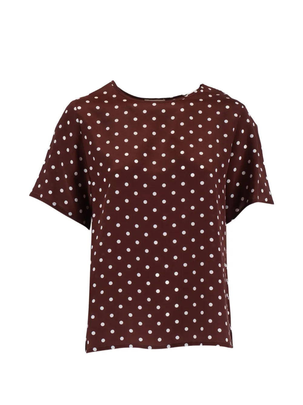 P.A.R.O.S.H. polka dot blouse - Brown