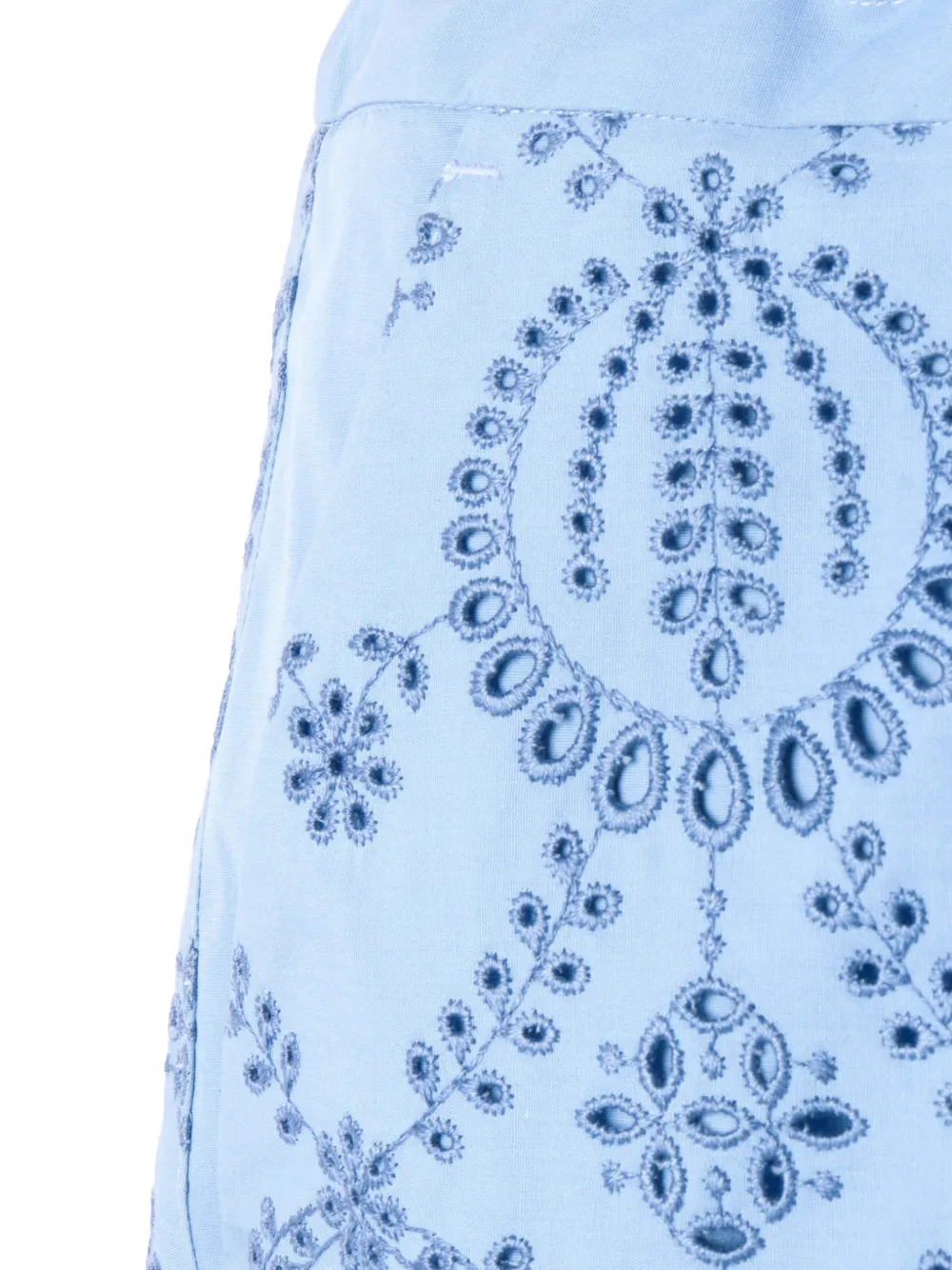  P.a.r.o.s.h. Broderie-anglaise Shorts - Blue 