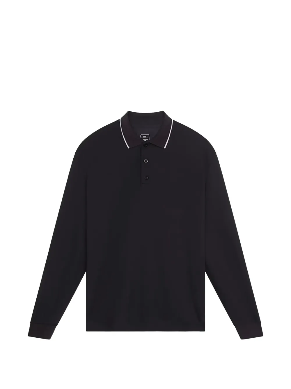 On Courtside Tennis Polo Shirt In Black