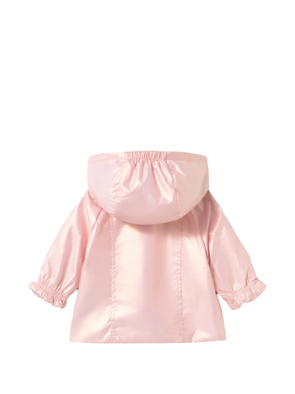  Mayoral Hooded Ruffled Jacket - Pink 