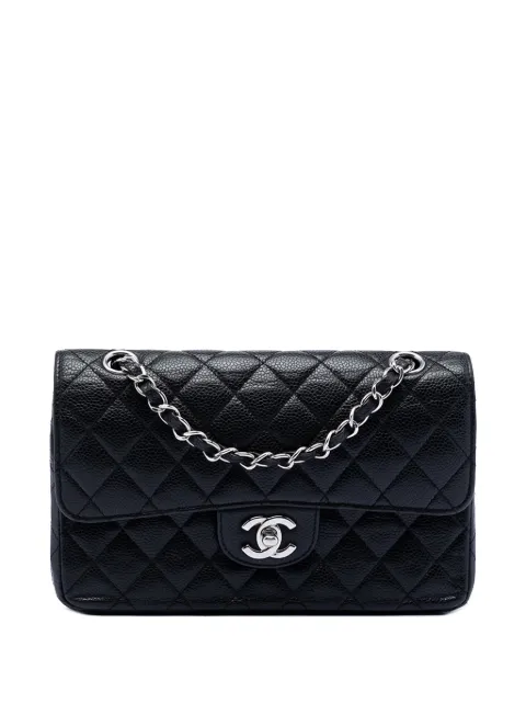 CHANEL Pre-Owned 2008-2009 Small Classic Caviar Double Flap shoulder bag