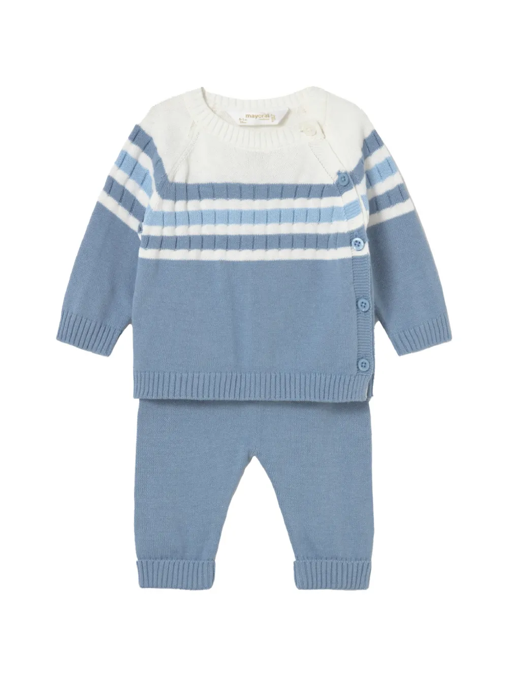 Mayoral knitted baby outfit - Blu