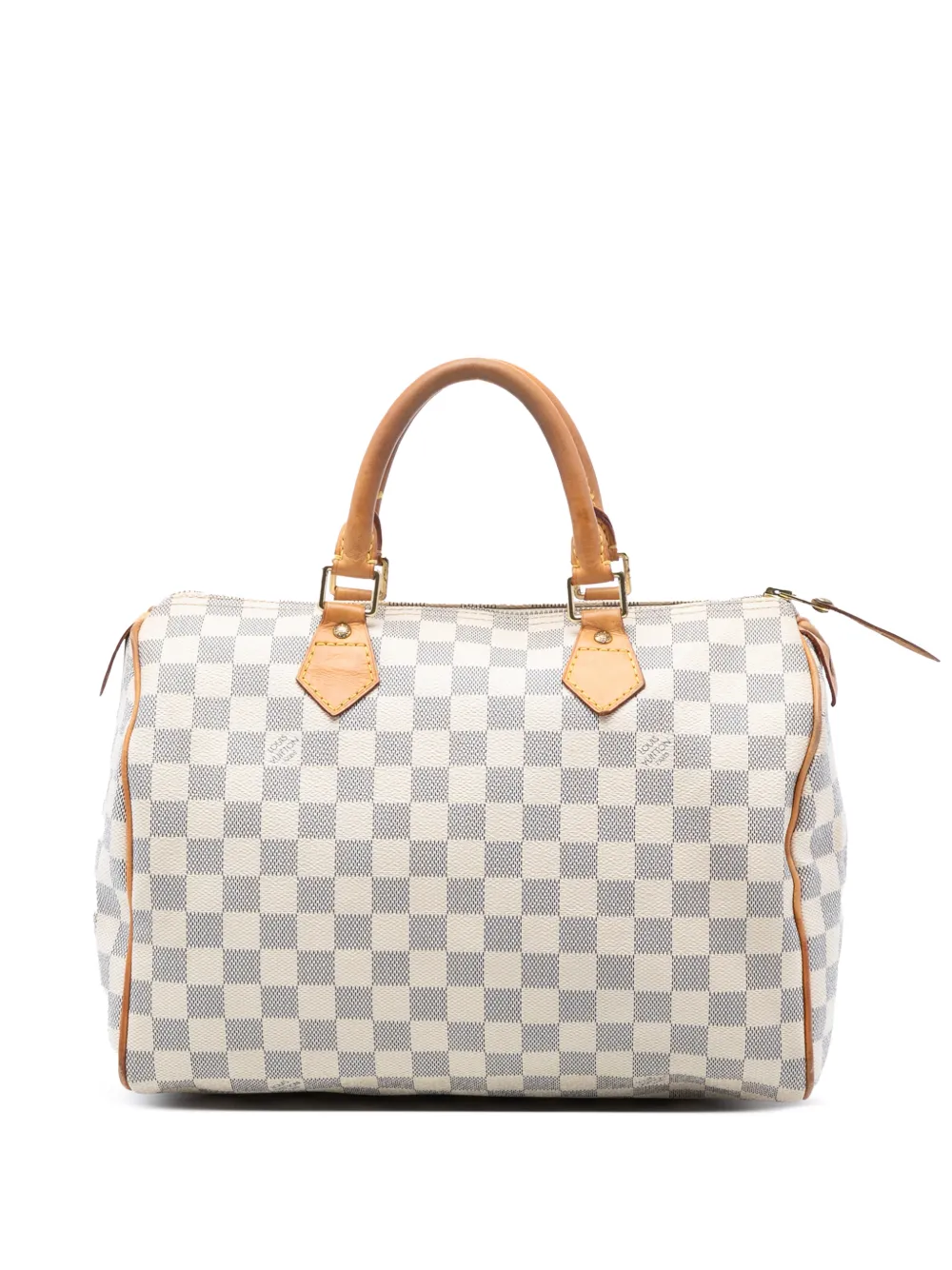 Louis Vuitton Pre-Owned 2007 Damier Azur Speedy 30 boston bag - Bianco