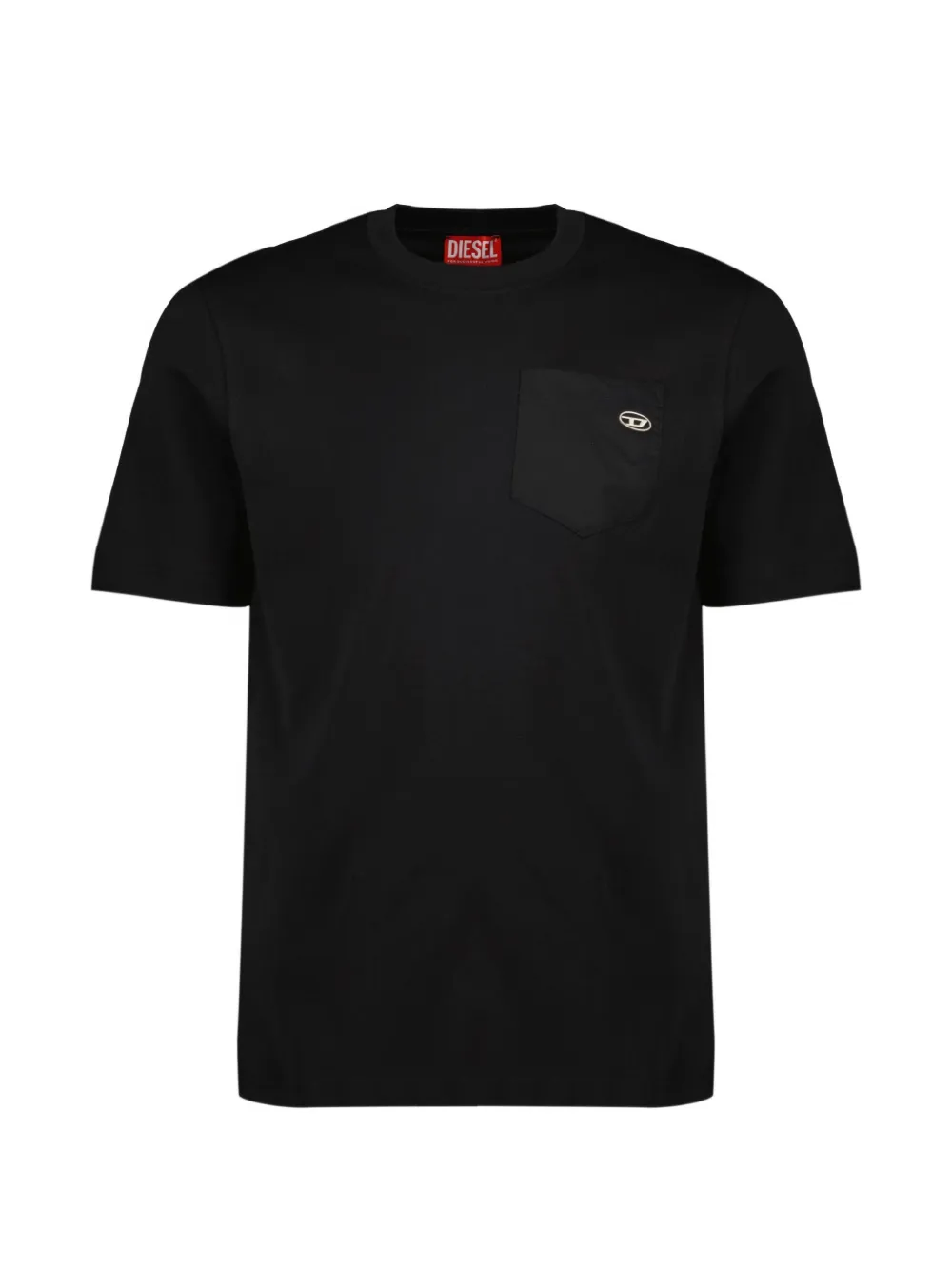Diesel Oval-D embroidered T-shirt - Nero