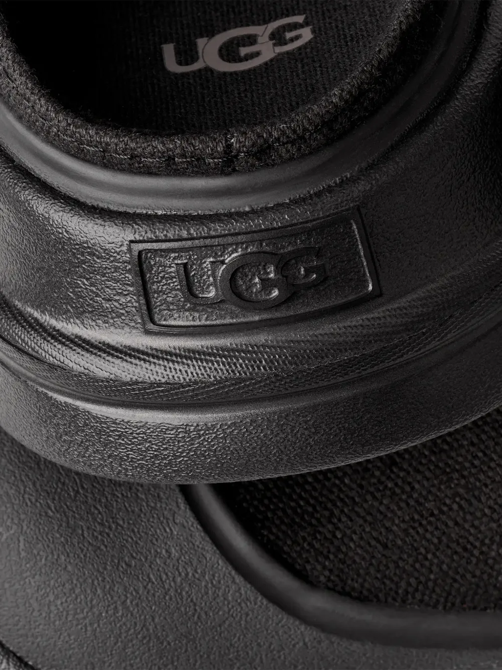 UGG GoldenGlow platte muiltjes met bandje Zwart