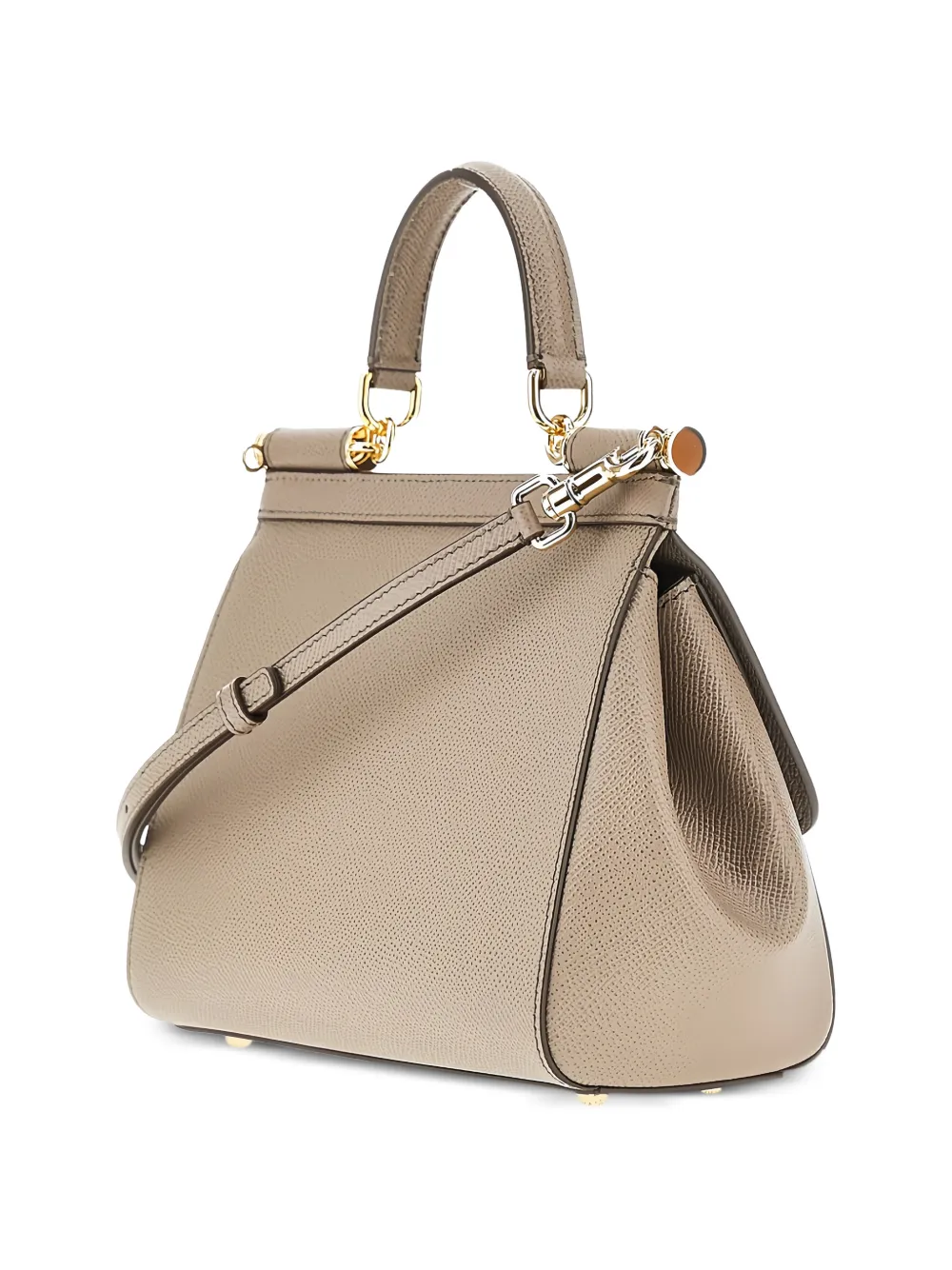  Dolce & Gabbana Small 'sici' Top-handle Bag - Neutrals 