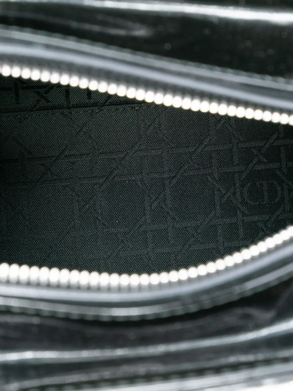 2013 Medium Patent Cannage Lady Dior Satchel