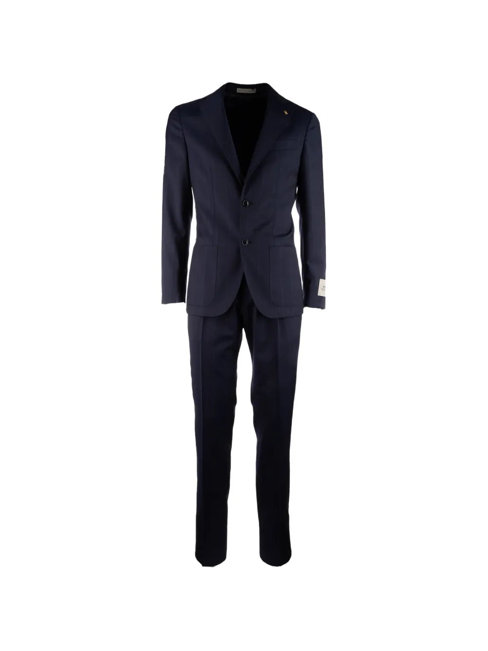 Corneliani pinstripe-print suit - Blu