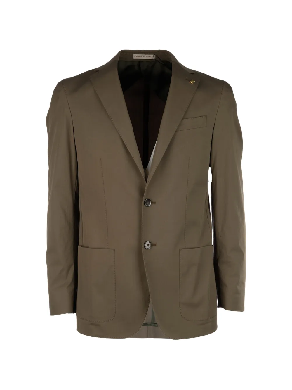 Corneliani single-breasted blazer - Verde