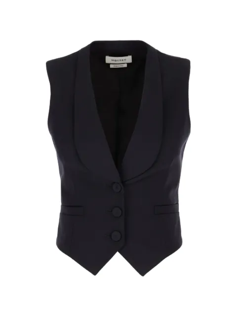 Alexander McQueen buttoned vest