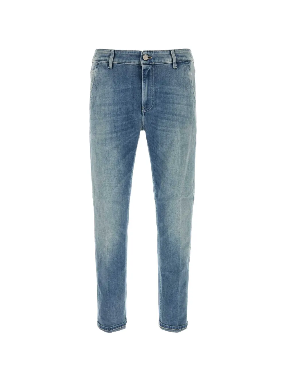 PT Torino logo-detail jeans - Blu