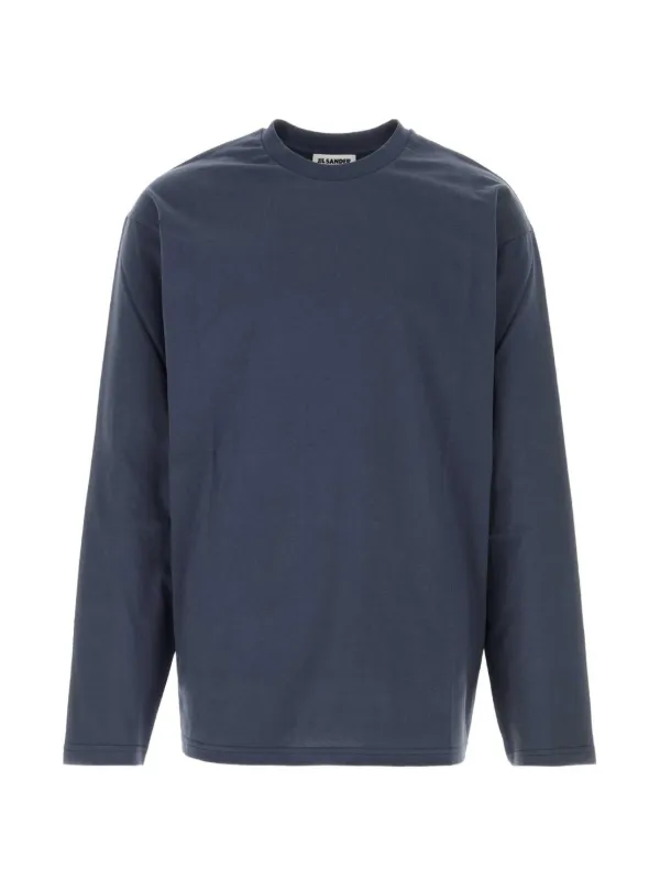 Jil Sander クルーネック Tシャツ | ブルー | FARFETCH JP