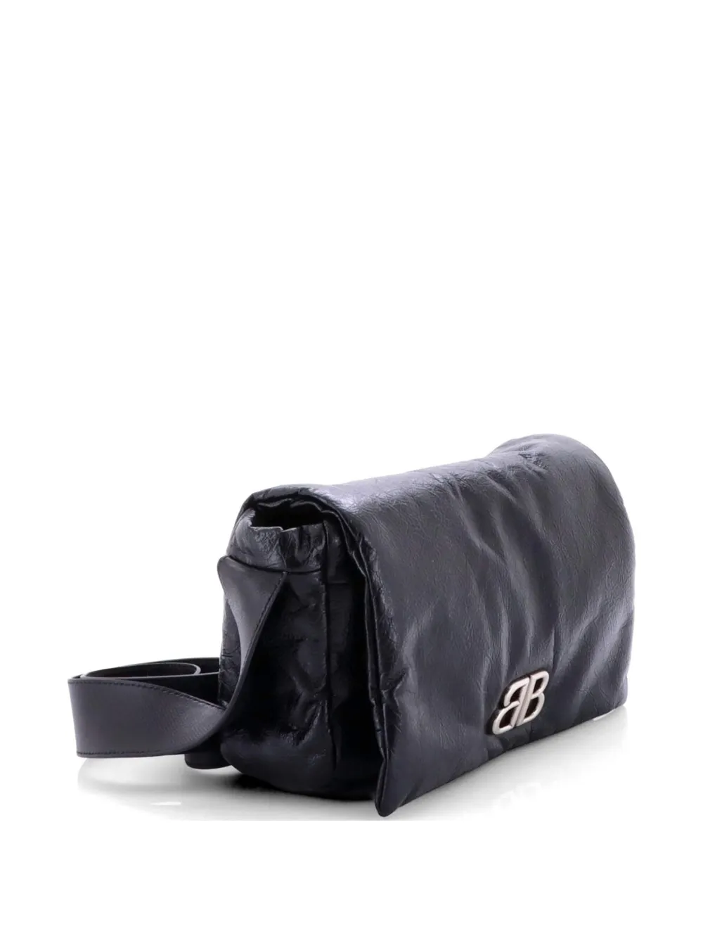 Monaco Messenger Flap Bag Leather Small Crossbody Bag