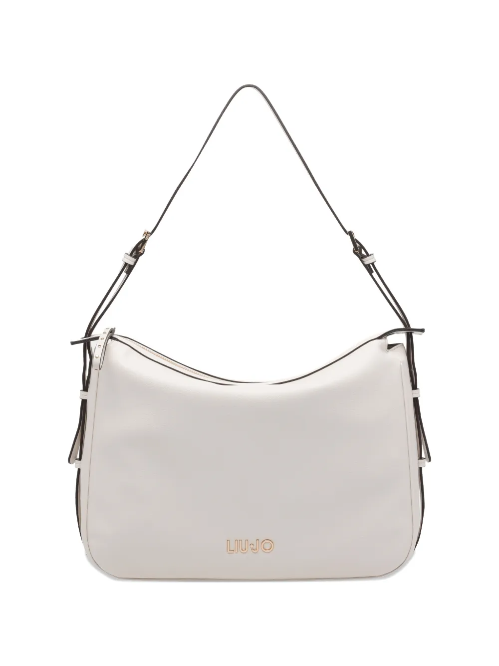 LIU JO logo-lettering shoulder bag - Bianco