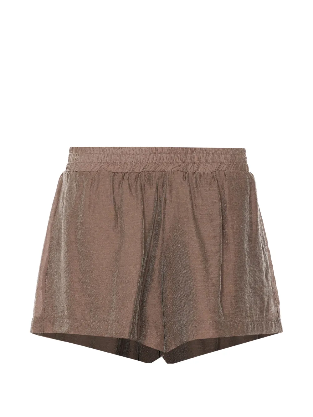 Ele elasticated-waistband shorts - Marrone