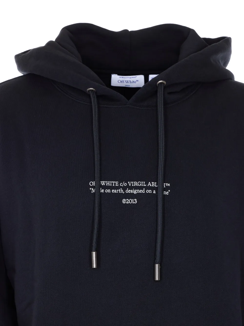 Off-White Statement Skate hoodie met print Blauw