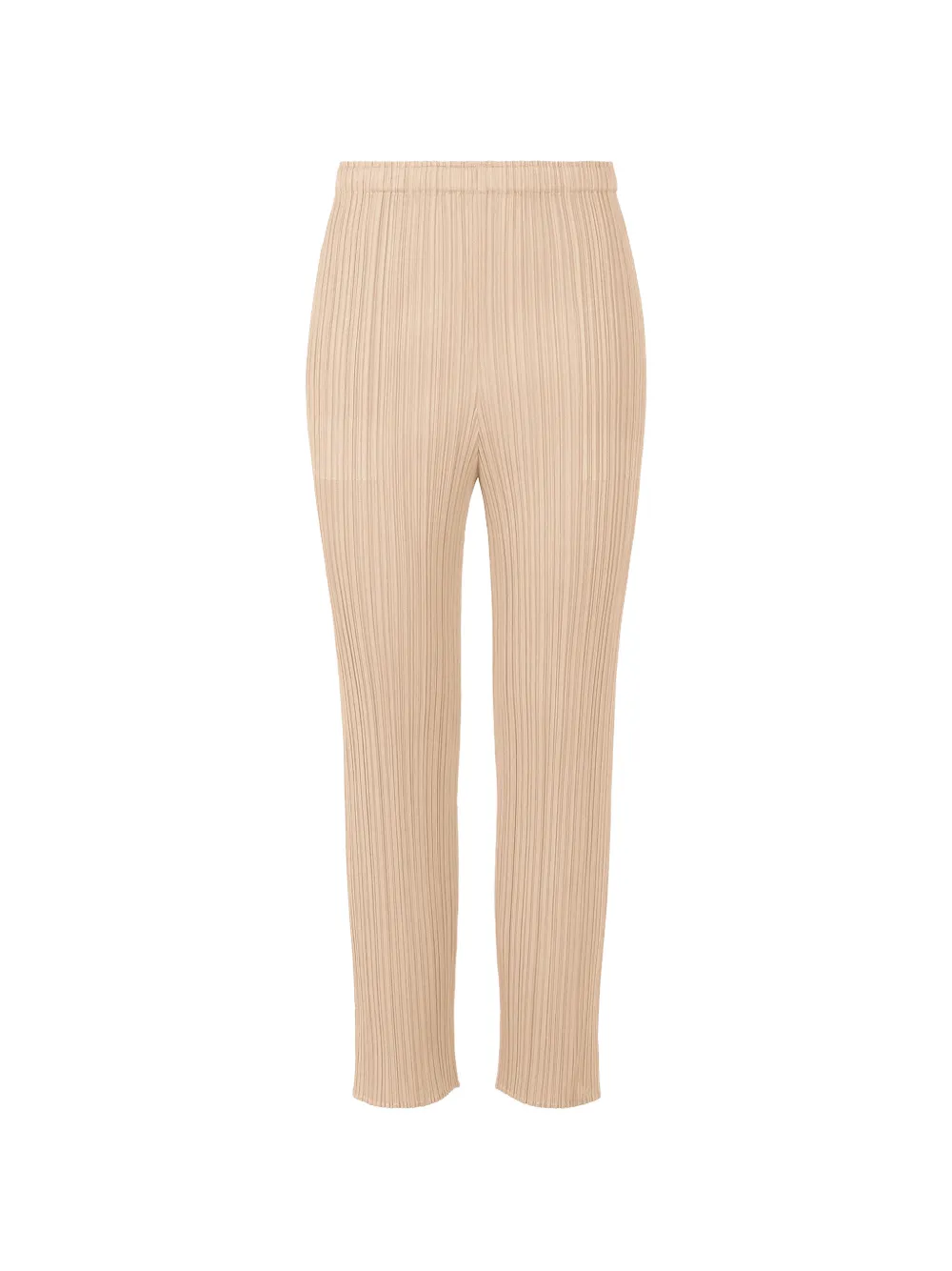 Pleats Please Issey Miyake July pleated trousers - Toni neutri