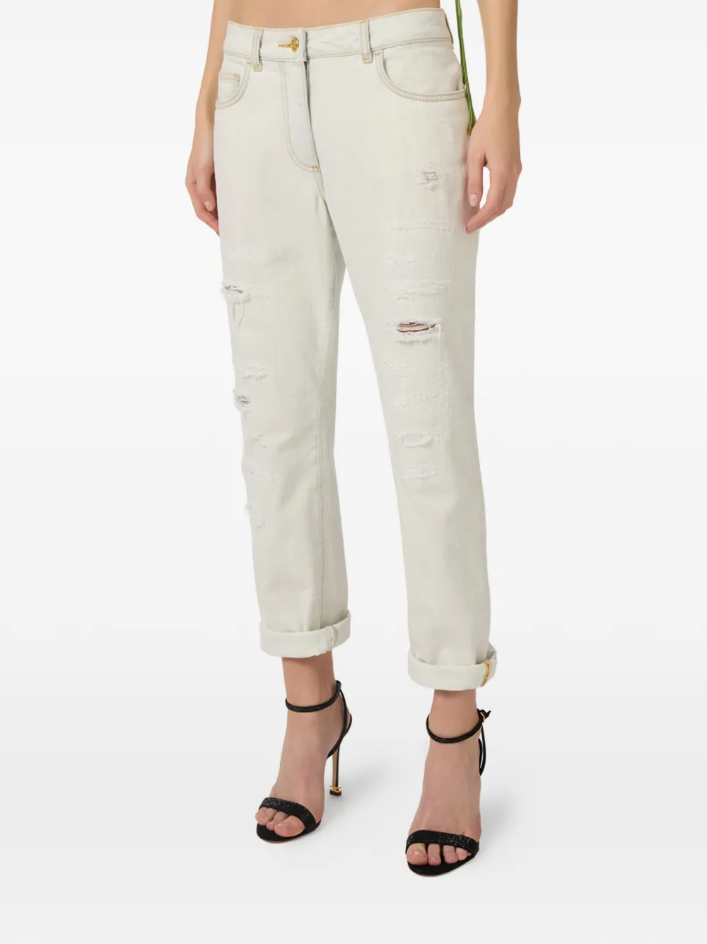 Denim Five-Pocket Trousers