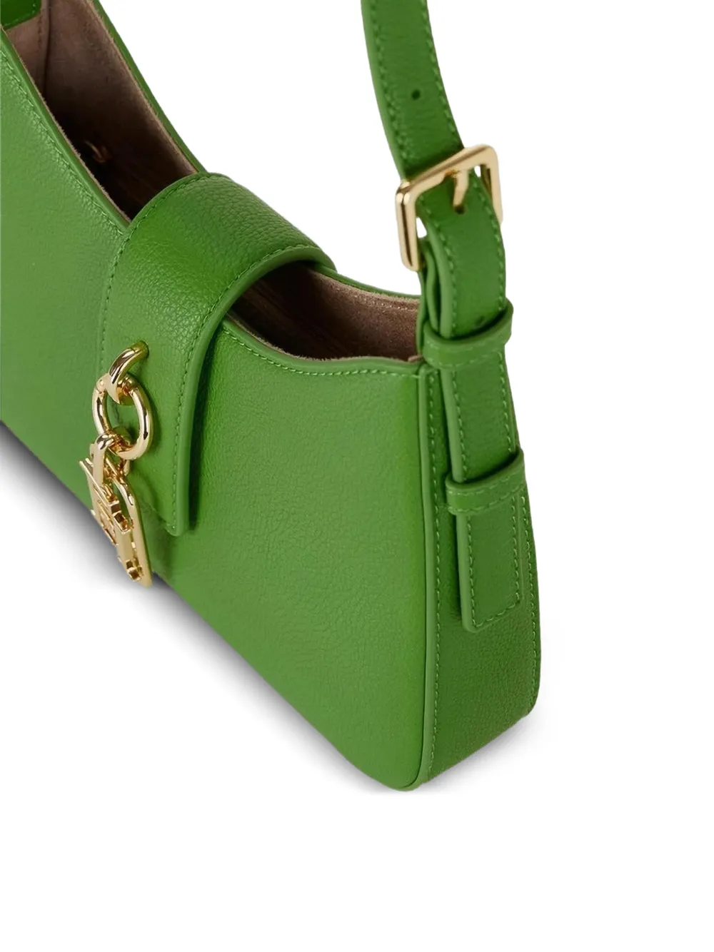 Elisabetta Franchi Kleine schoudertas met bedel Groen