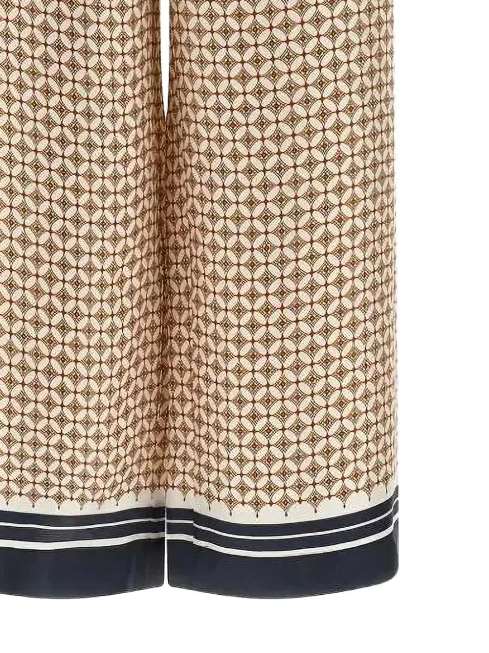 Max Mara Ottelia broek met patroon Beige