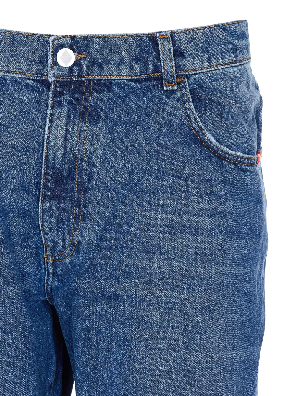  Amish Vaqueros James Con Cinco Bolsillos - Azul 