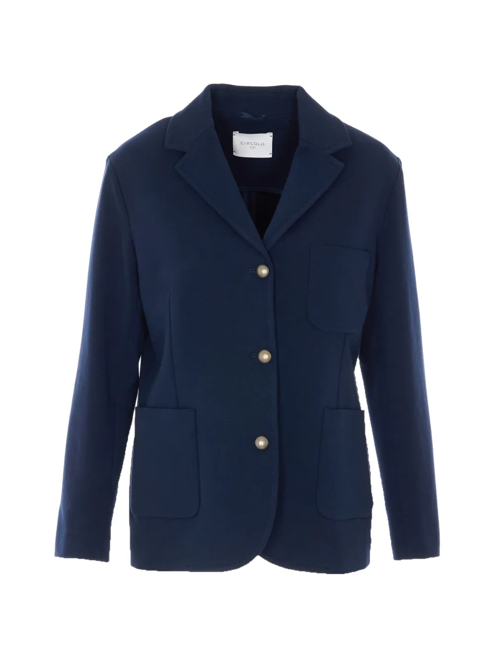 Circolo 1901 single-breasted button jacket - Blu