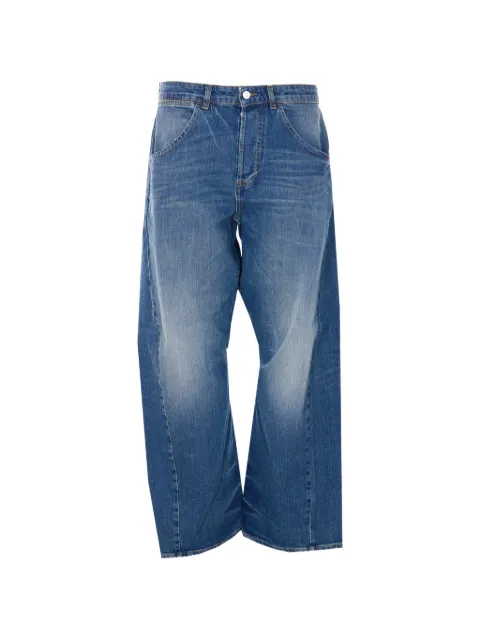 AMISH slub wrinkled jeans