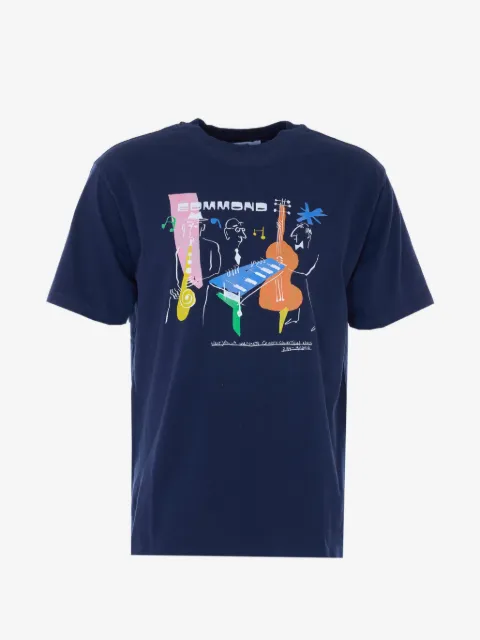 Edmmond Studios Cassete printed crew-neck T-shirt
