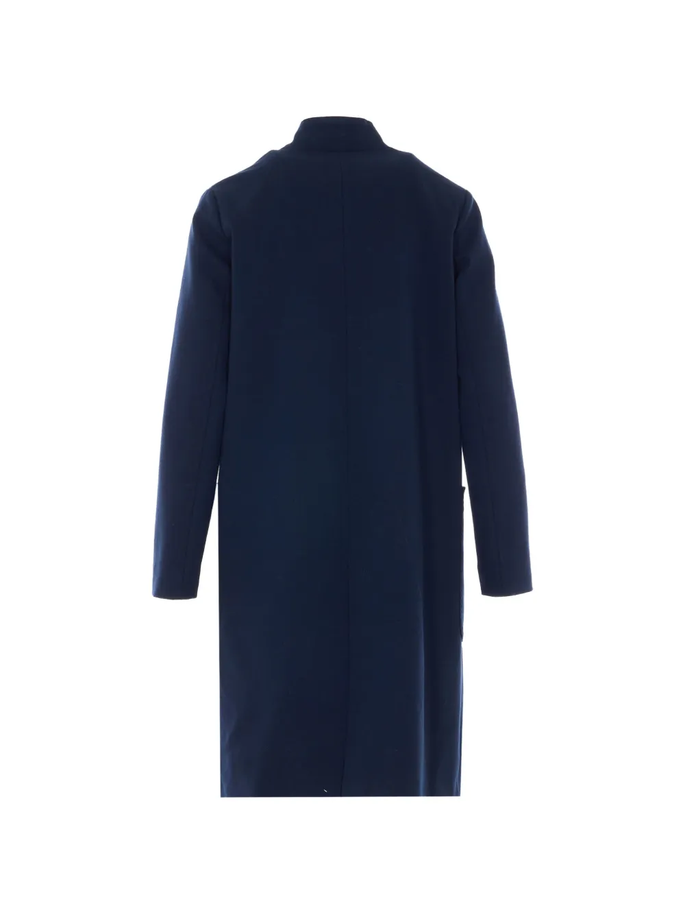  Circolo 1901 Buttoned V-neck Coat - Blue 