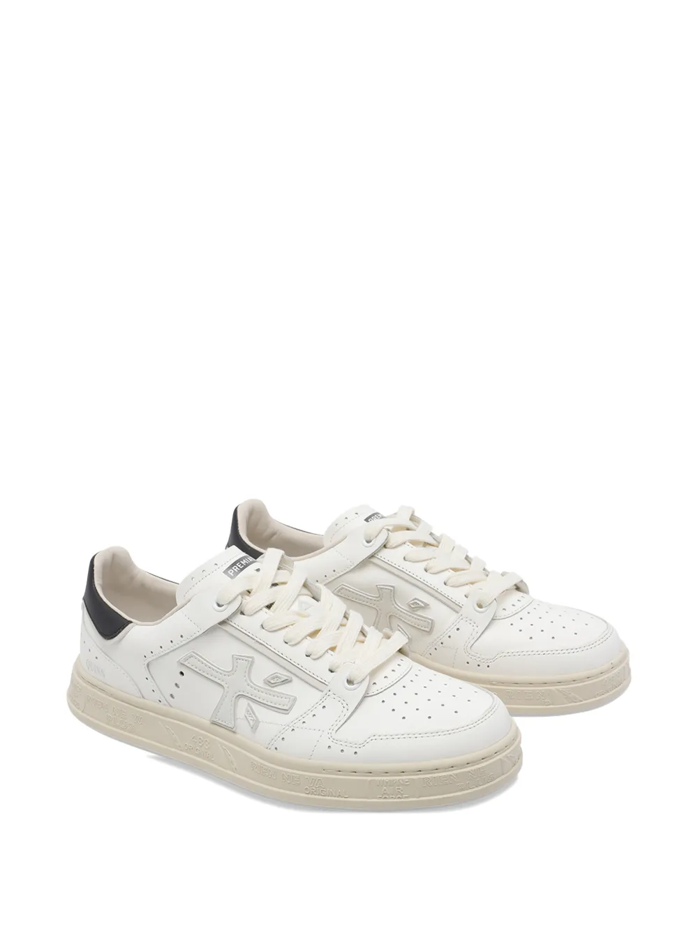 Premiata Quinn 8209 sneakers met logodetail Wit