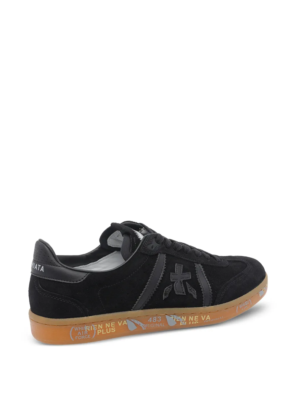 Bonnie 8199 Round-Toe Suede Sneakers