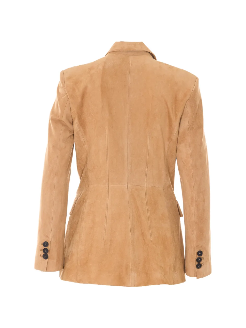 Button Suede Jacket