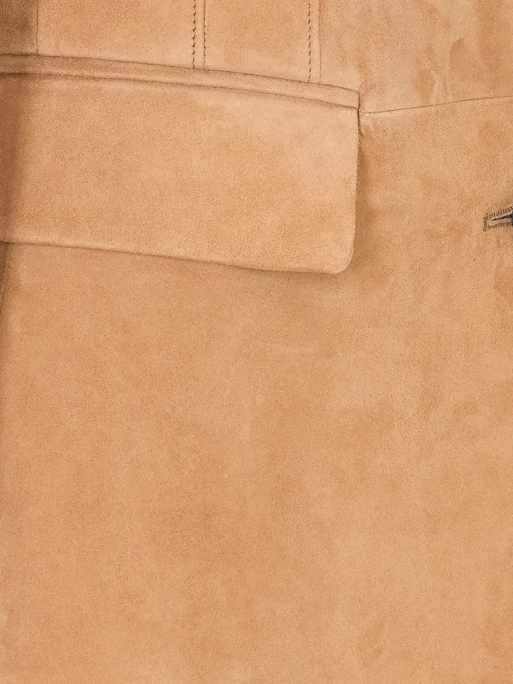 Button Suede Jacket