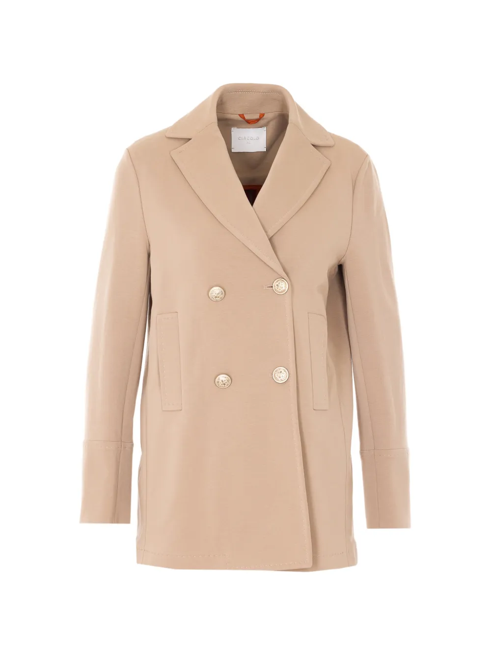 Circolo 1901 double-breasted V-neck jacket - Toni neutri