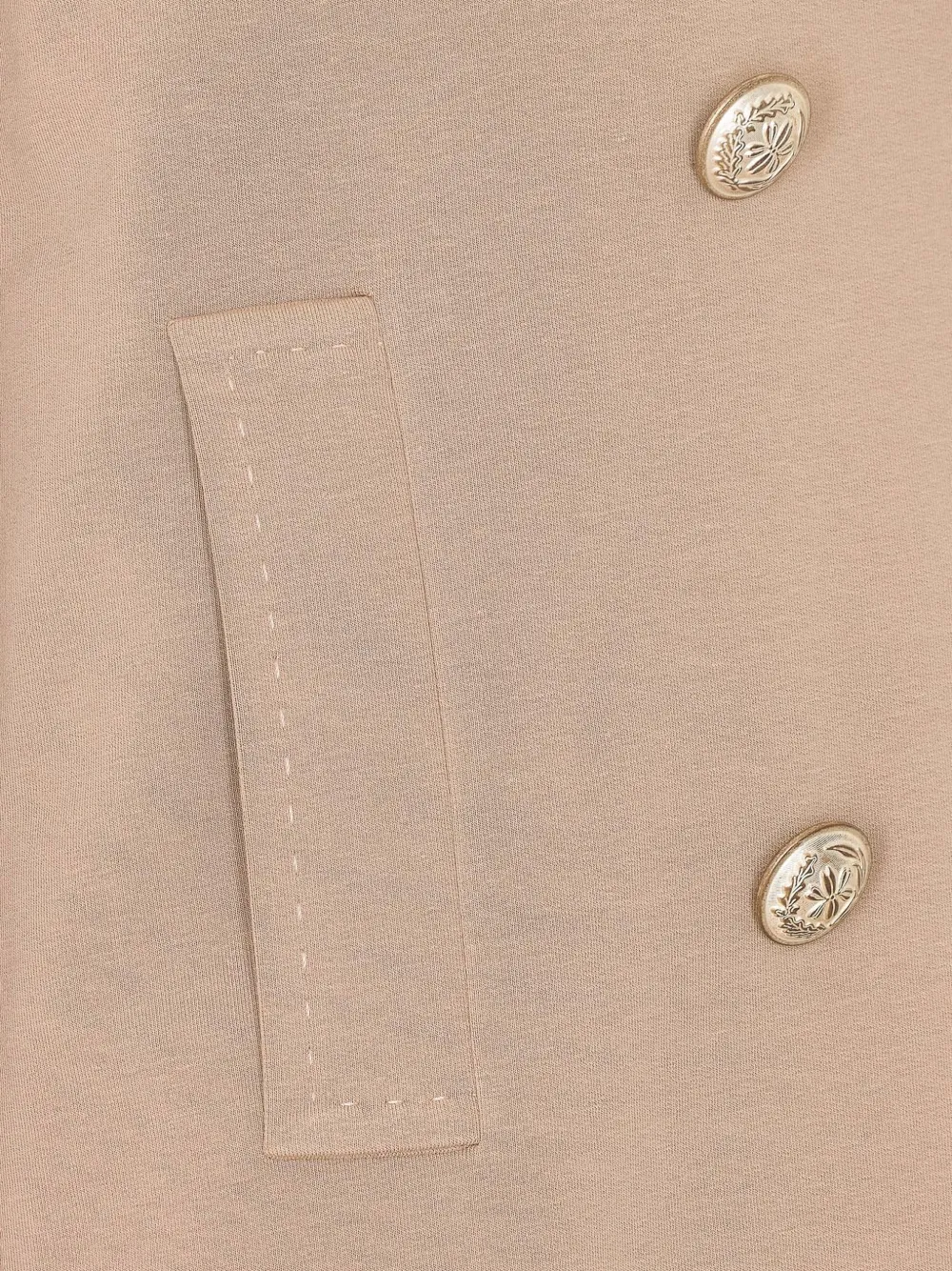  Circolo 1901 Double-breasted V-neck Jacket - Neutrals 