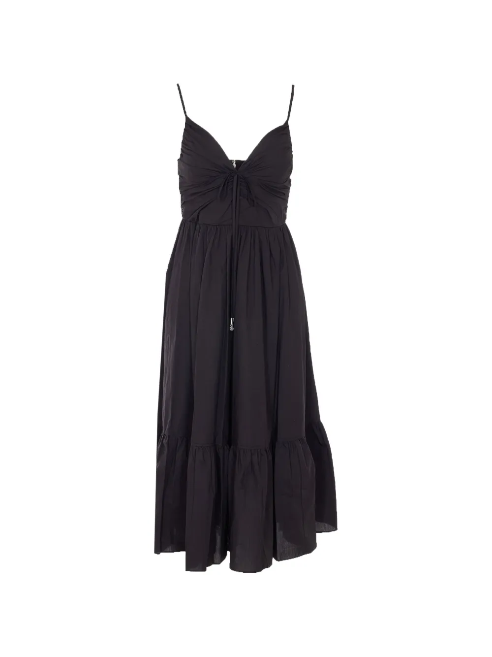 Michael Michael Kors thin-strap V-neck dress - Nero