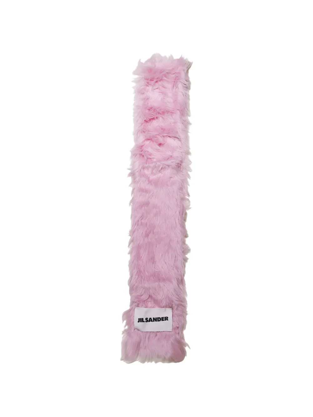 Jil Sander faux fur scarf - Rosa