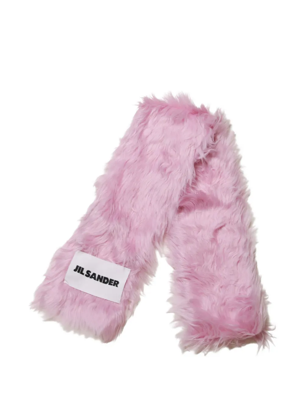  Jil Sander Bufanda De Pelo Artificial - Rosa 