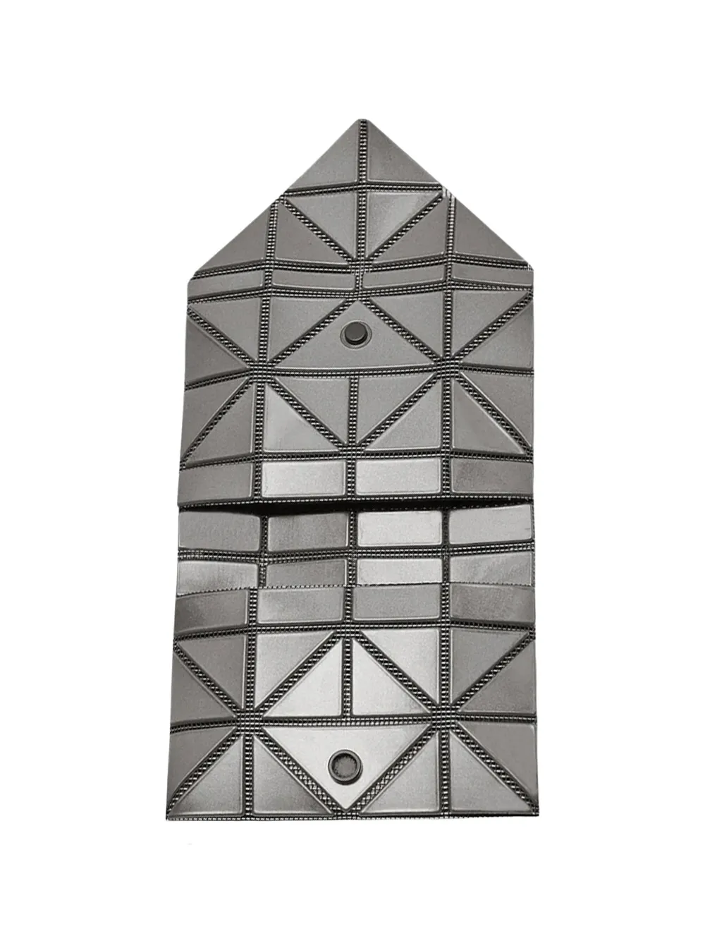  Bao Bao Issey Miyake Geometric Wallet - Grey 